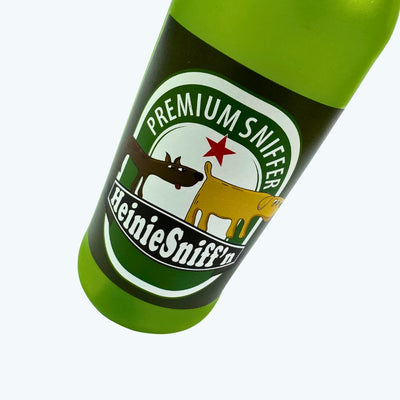 Heinie Sniffn Beer Bottle Dog Toy