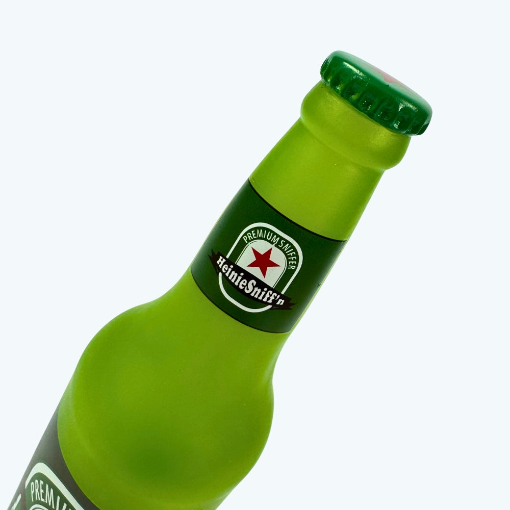 Heinie Sniffn Beer Bottle Dog Toy