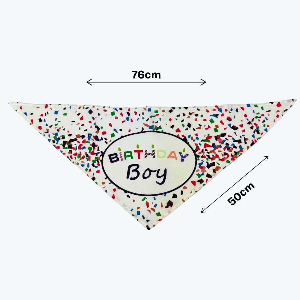 Dog Birthday Bandana Boys