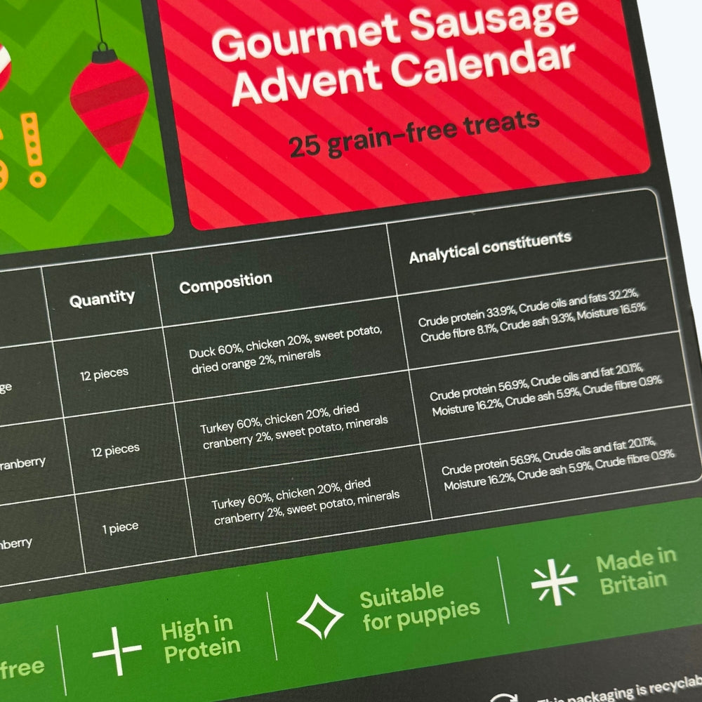 Gourmet Sausage Dog Advent Calendar