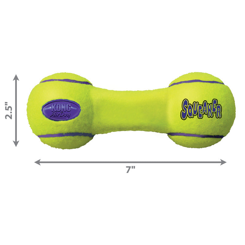 KONG AirDog Squeaker Dumbbell