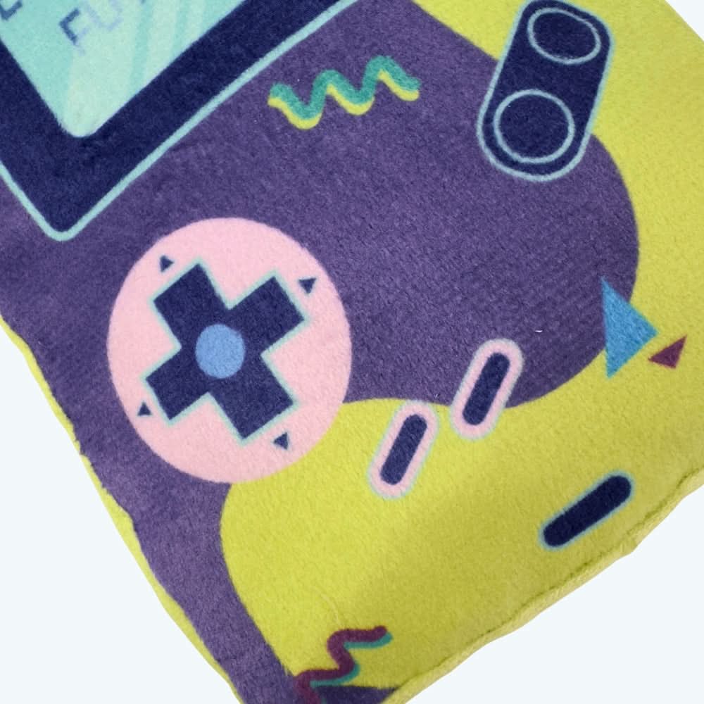Bark To The Future Game Console Plush Crinkly Dog Toy