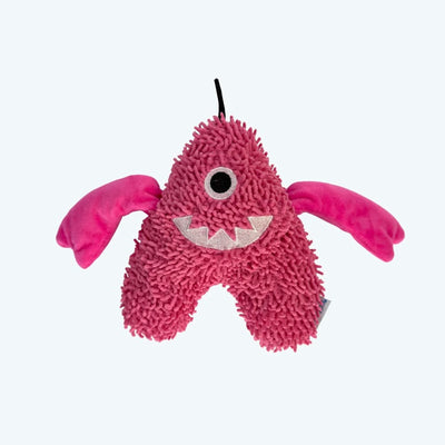 Bobble Monster Soft Plush Squeaky Dog Toy