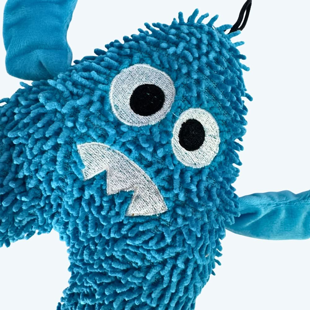 Bobble Monster Soft Plush Squeaky Dog Toy