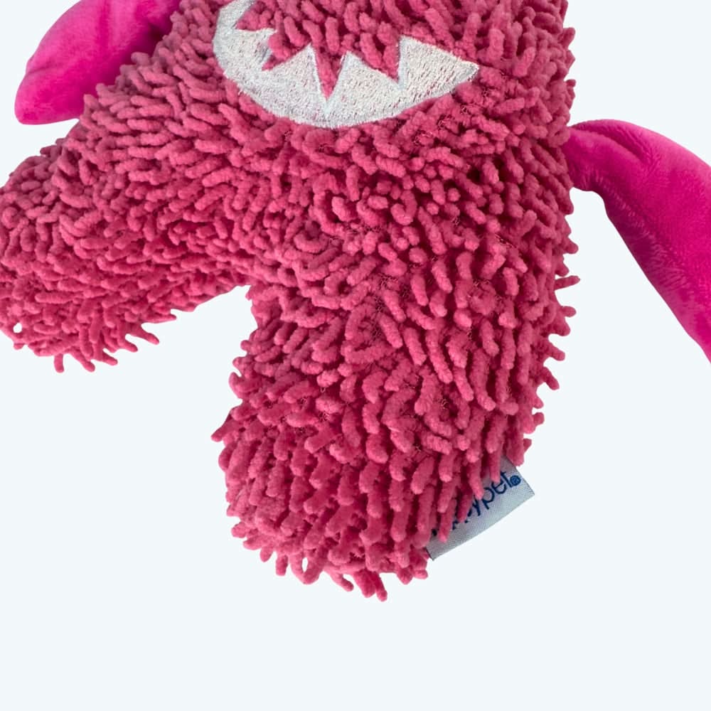 Bobble Monster Soft Plush Squeaky Dog Toy