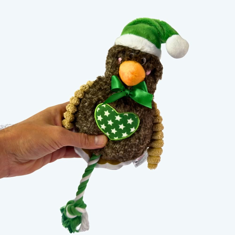 Christmas Turkey Festive Rope Dog Toy