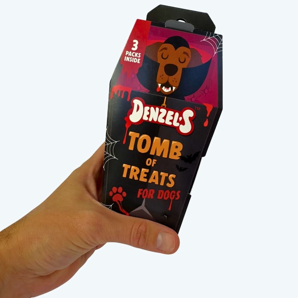 Denzel’s Tomb of Dog Treats