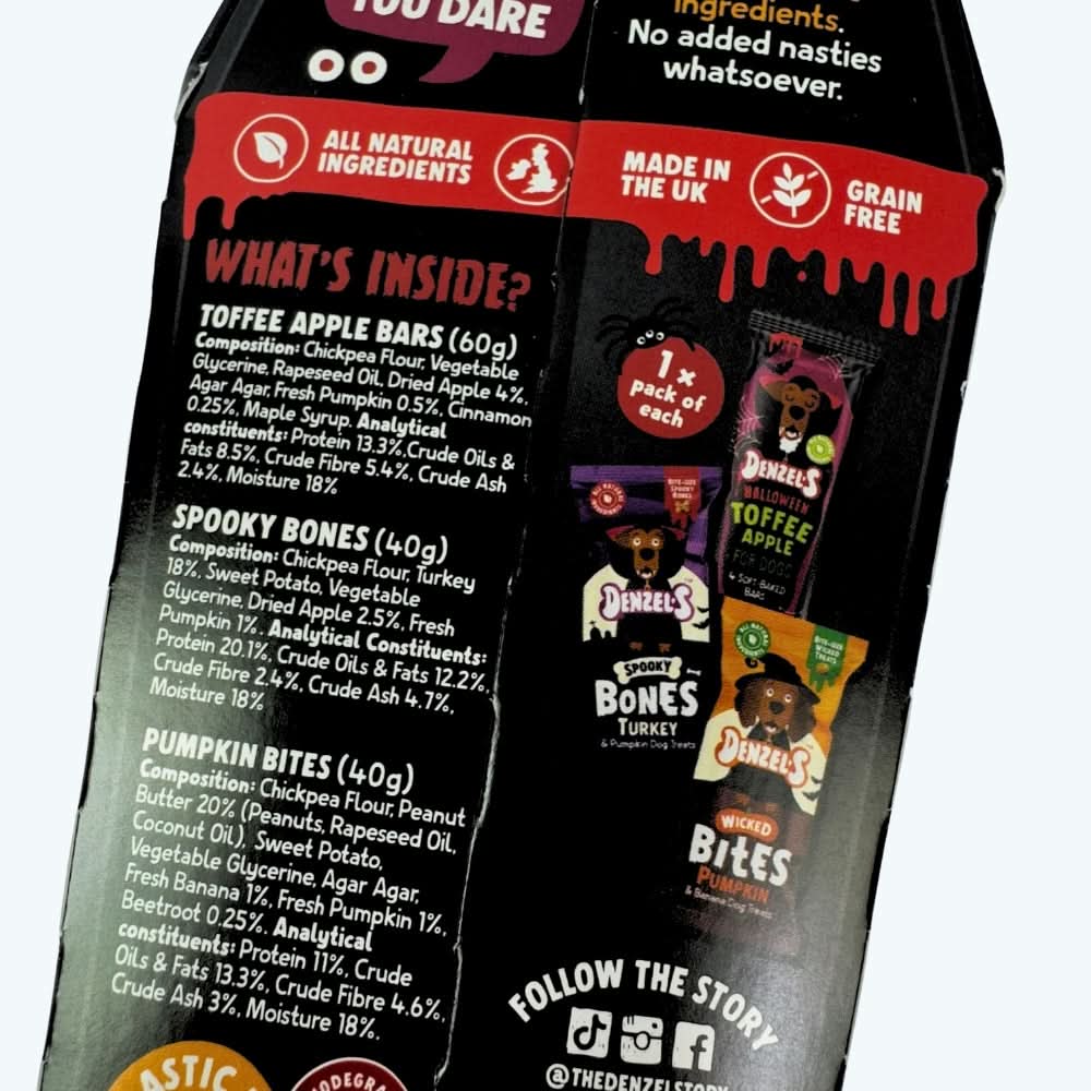 Denzel’s Tomb of Dog Treats