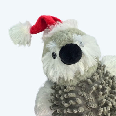 Festive Noodle Penguin Christmas Dog Toy