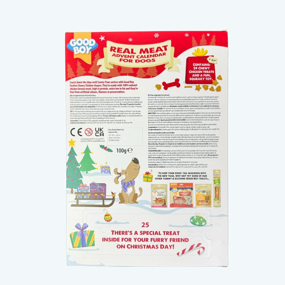 Good Boy Real Meat Advent Calendar for Dogs