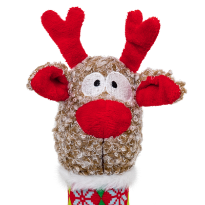 KONG Holiday Shakers™ Luvs Argyle Reindeer