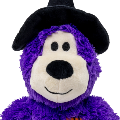Halloween Wild Knots Witch Bear Purple Md/Lg