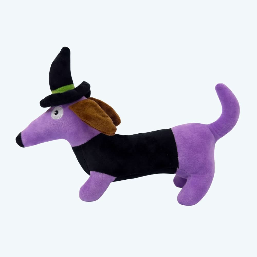 Happy Halloween Plush Sausage Dog Toy