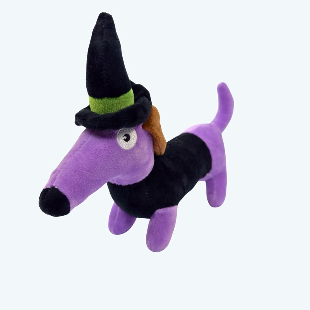 Happy Halloween Plush Sausage Dog Toy