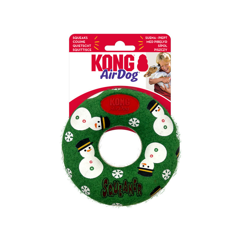 KONG Holiday AirDog Donut