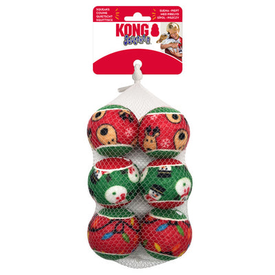 KONG Holiday SqueakAir Balls