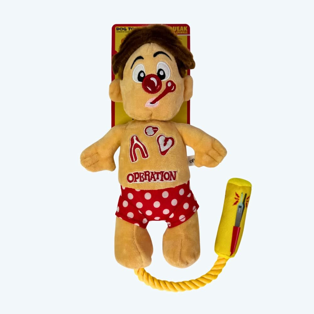 Operation Cavity Sam Squeak & Crunch Dog Toy
