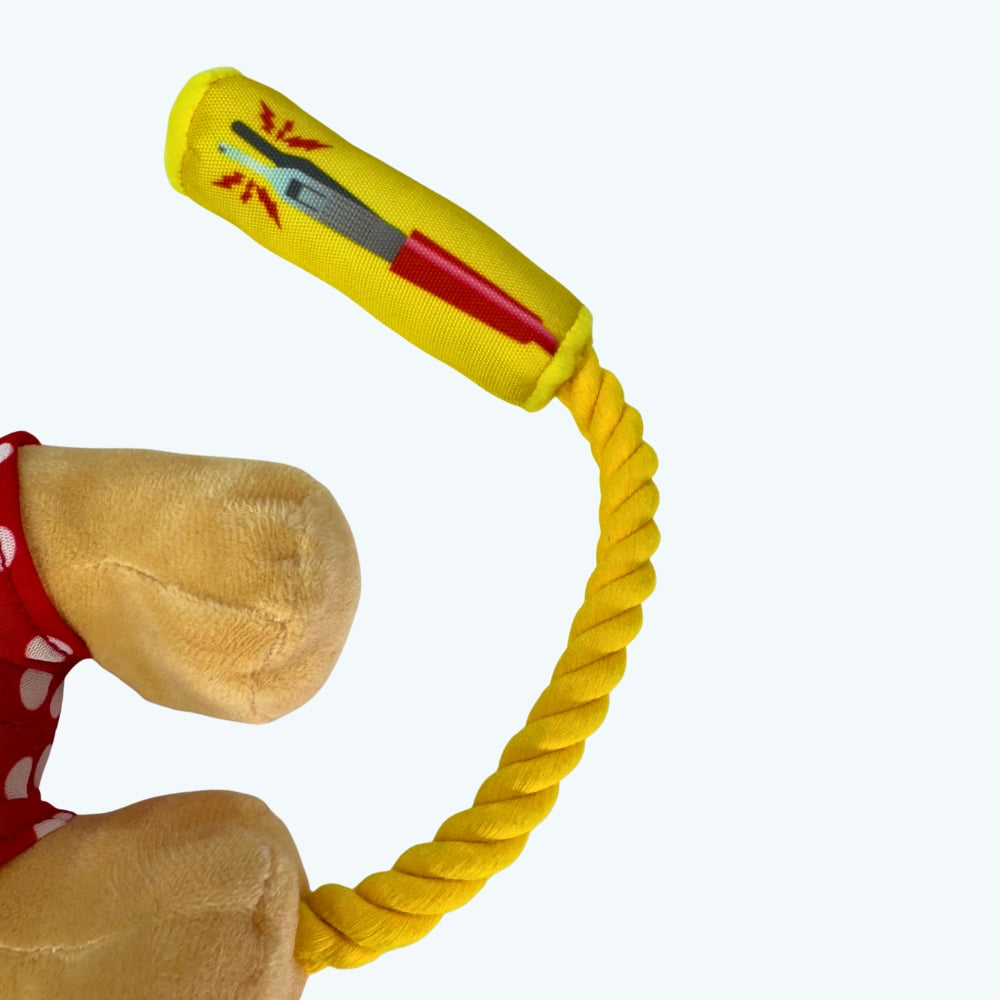 Operation Cavity Sam Squeak & Crunch Dog Toy