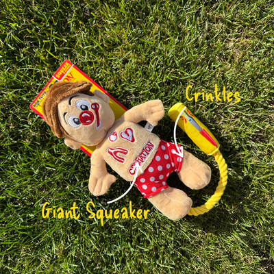 Operation Cavity Sam Squeak & Crunch Dog Toy