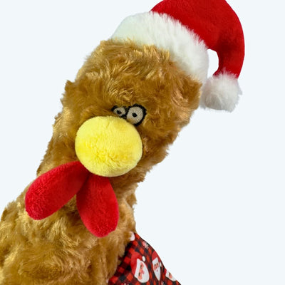 Trevor the Christmas Turkey Plush Dog Toy