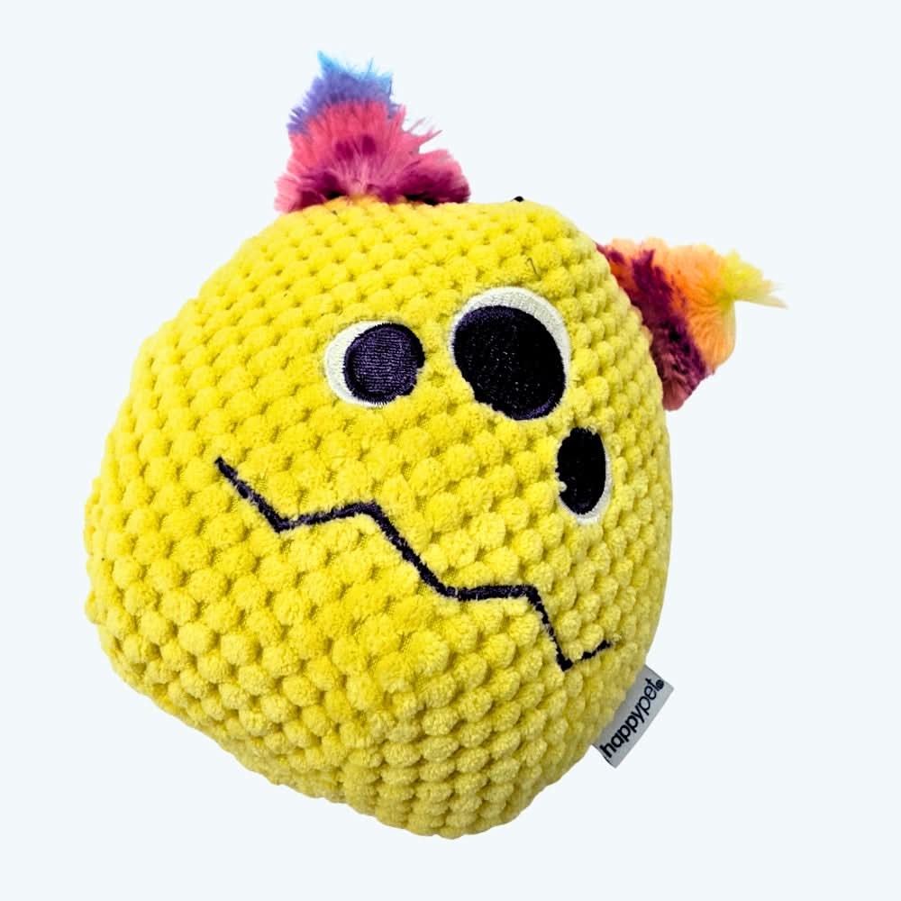 Waffle Monster Soft Plush Squeaky Dog Toy