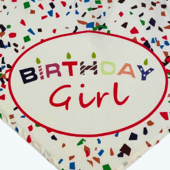 Dog Birthday Bandana – Birthday Boy or Girl Design