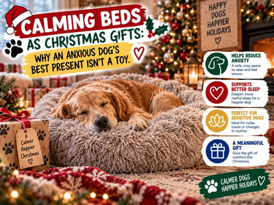 Calming Beds as Christmas Gifts: Why an Anxious Dog's Best Present Isn't a Toy