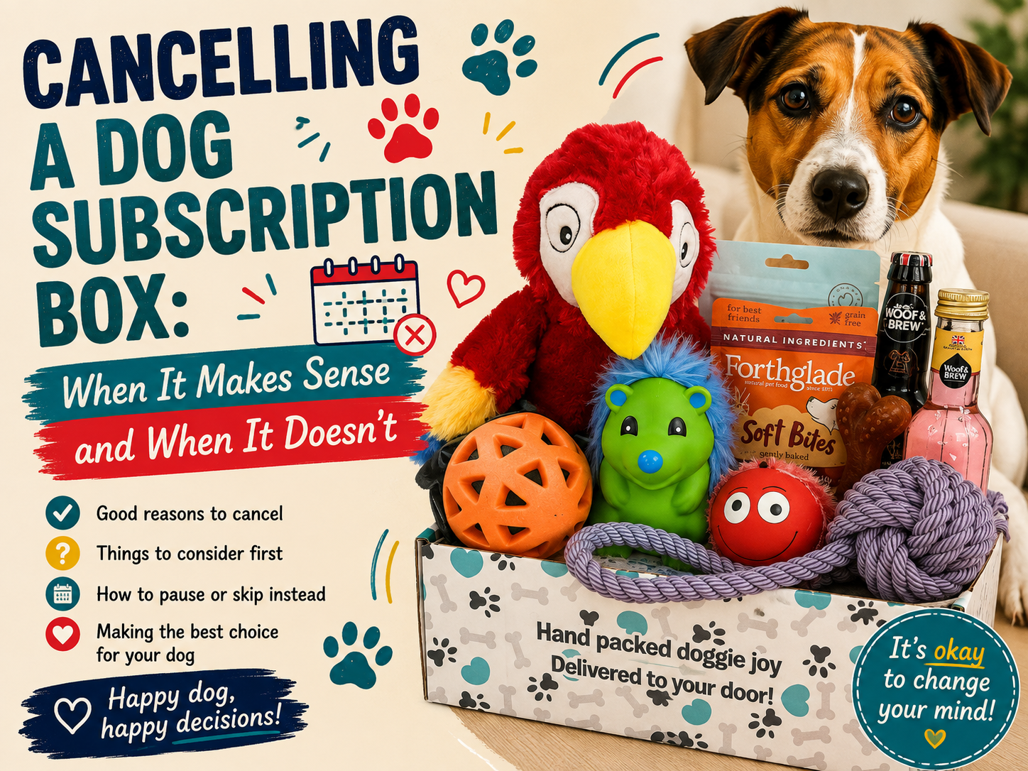 Cancelling a Dog Subscription Box: When It Makes Sense and When It Doesn't