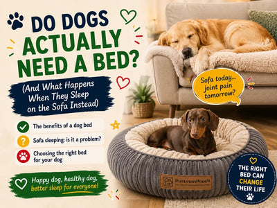 Do Dogs Actually Need a Bed? (And What Happens When They Sleep on the Sofa Instead)