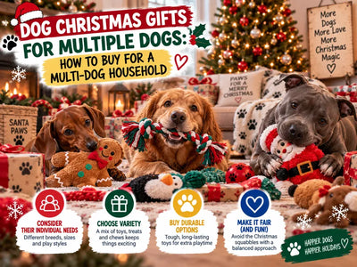 Dog Christmas Gifts for Multiple Dogs: How to Buy for a Multi-Dog Household