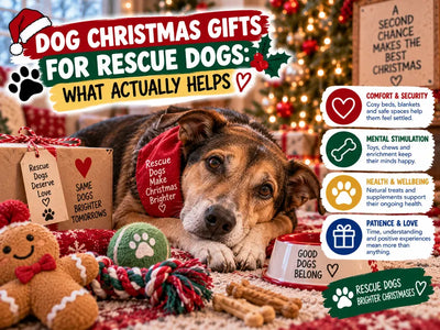 Dog Christmas Gifts for Rescue Dogs: What Actually Helps
