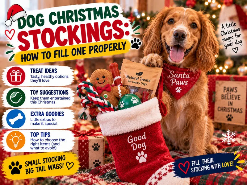 Dog Christmas Stockings: How to Fill One Properly