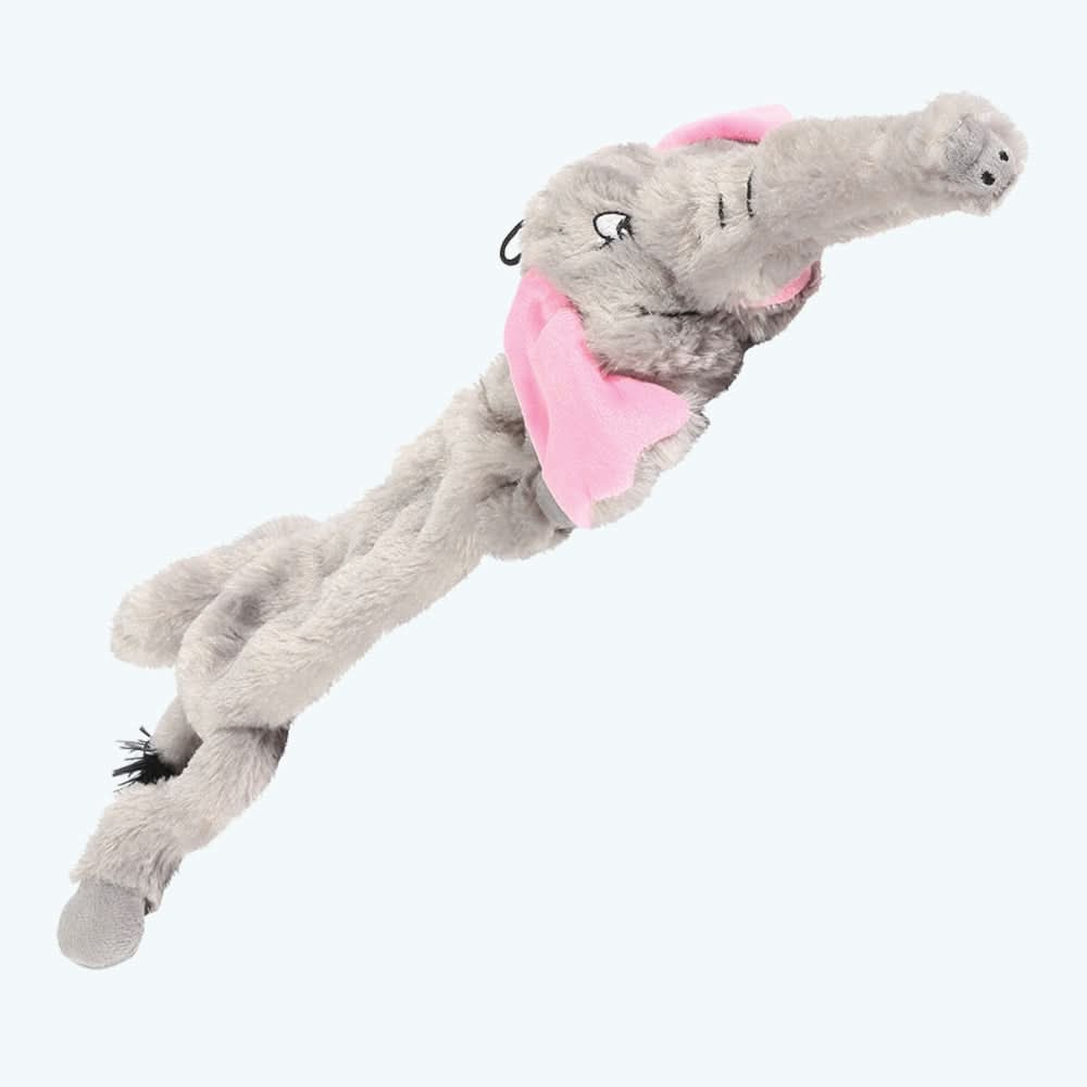 Wild Crinkler Elephant Dog Toy