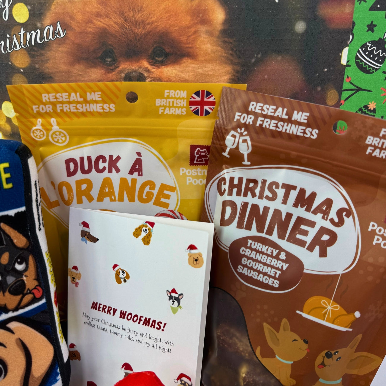 Christmas dog treats