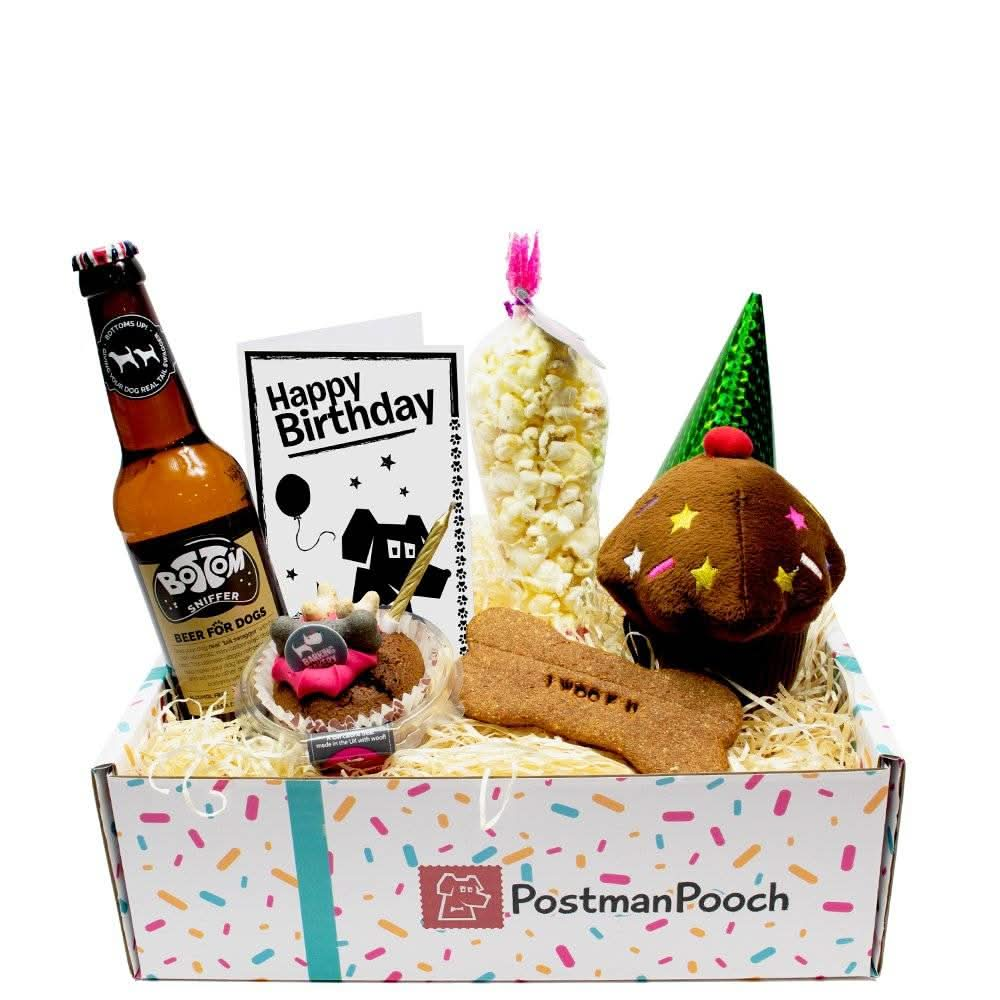 The Classic Boys Dog Birthday Box