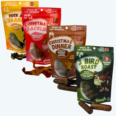 All Natural Christmas Dog Treat Bundle