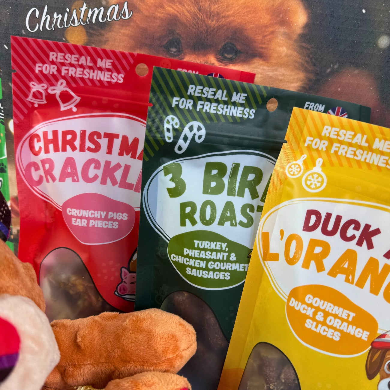Christmas dog treats