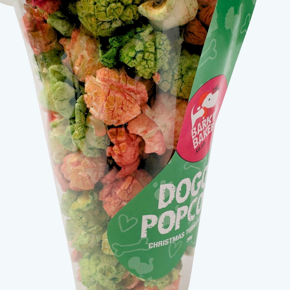 Christmas Turkey Flavour Doggy Popcorn