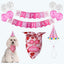 Dog Birthday Party Decorations - Pink