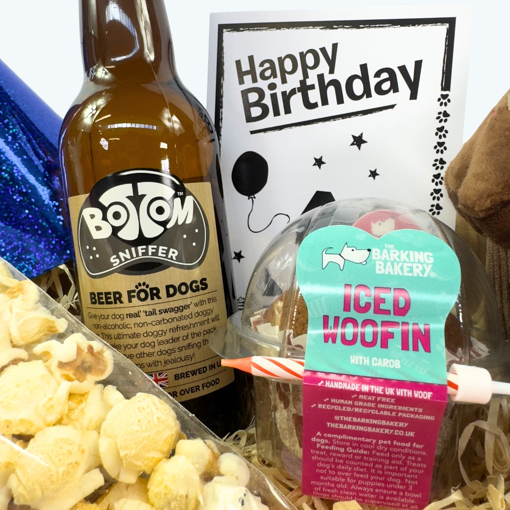The Classic Boys Dog Birthday Box