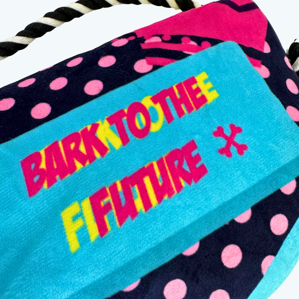 Bark to the Future Dog Toy