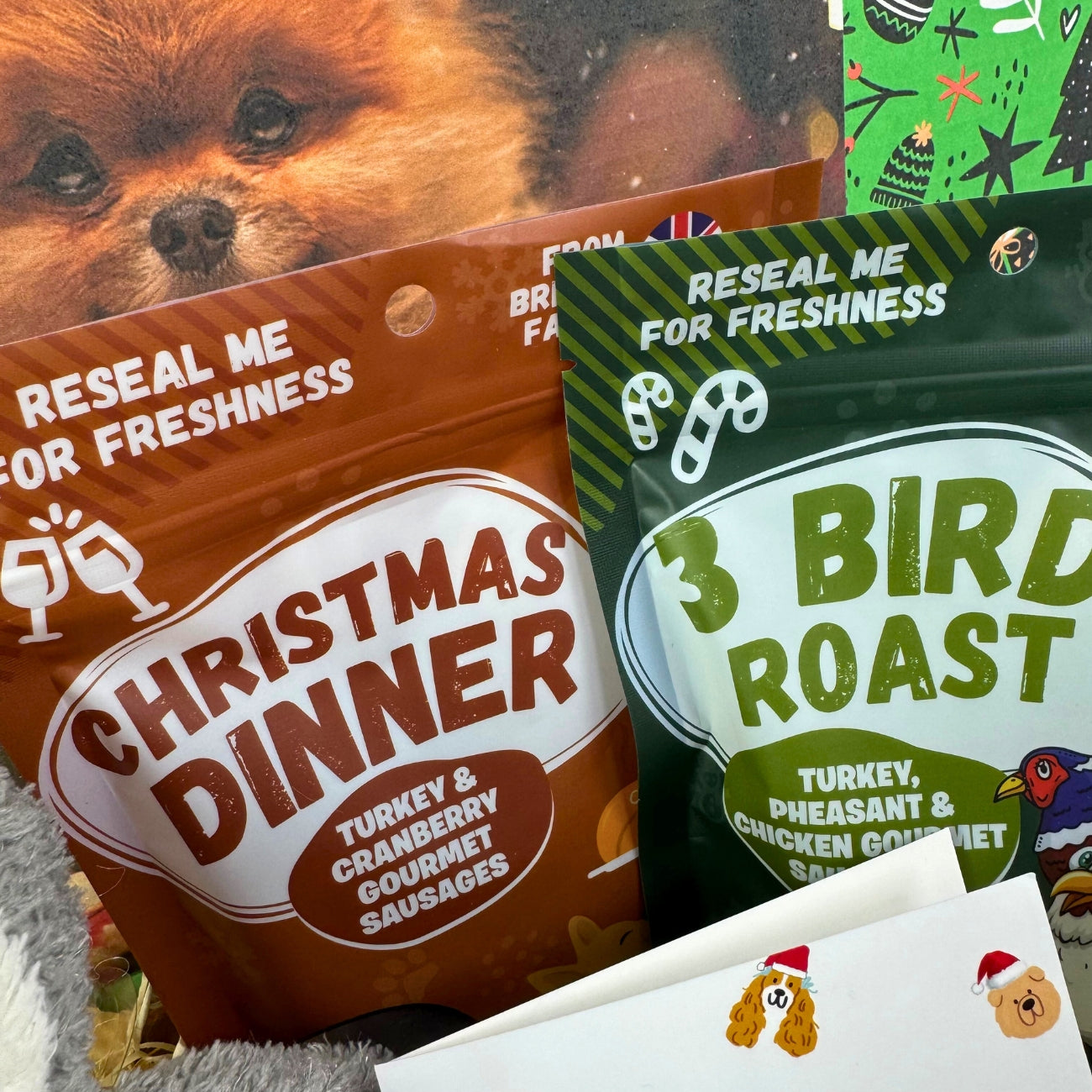 Christmas dog treats