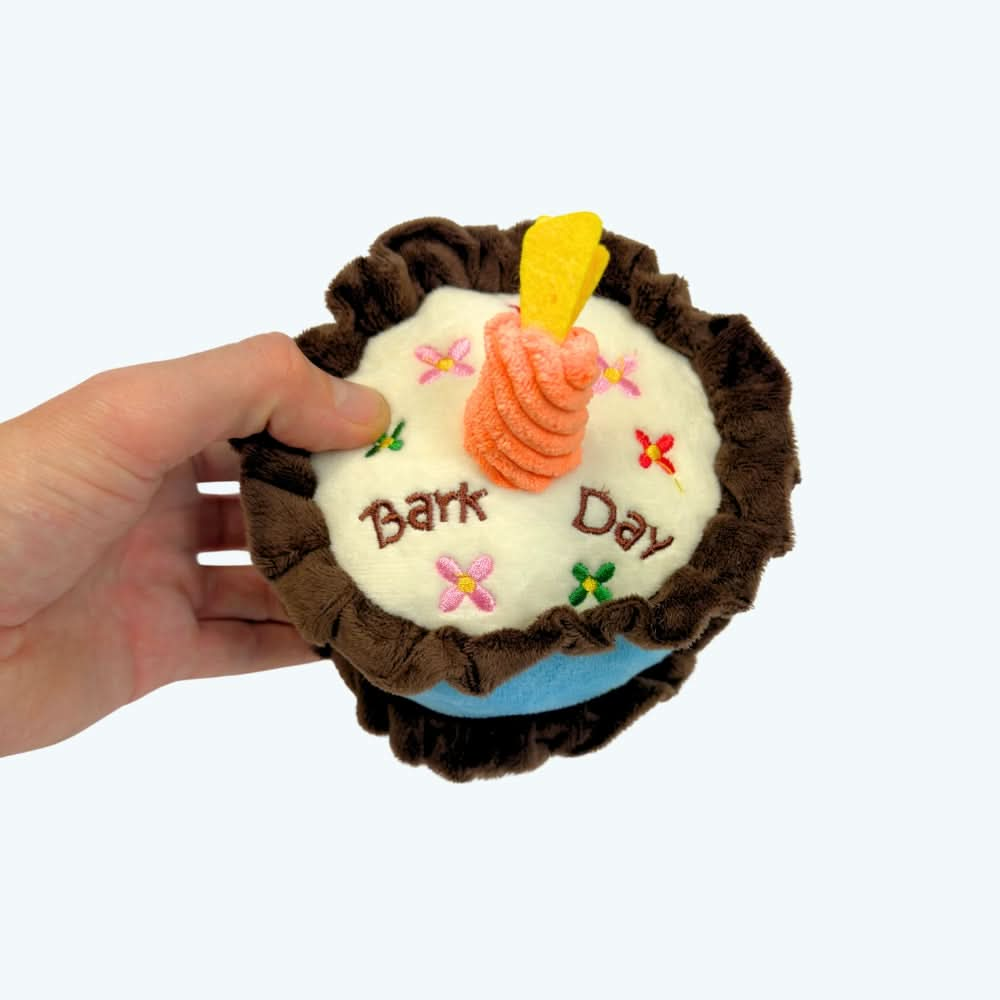 Happy Bark Day Birthday Cake Toy