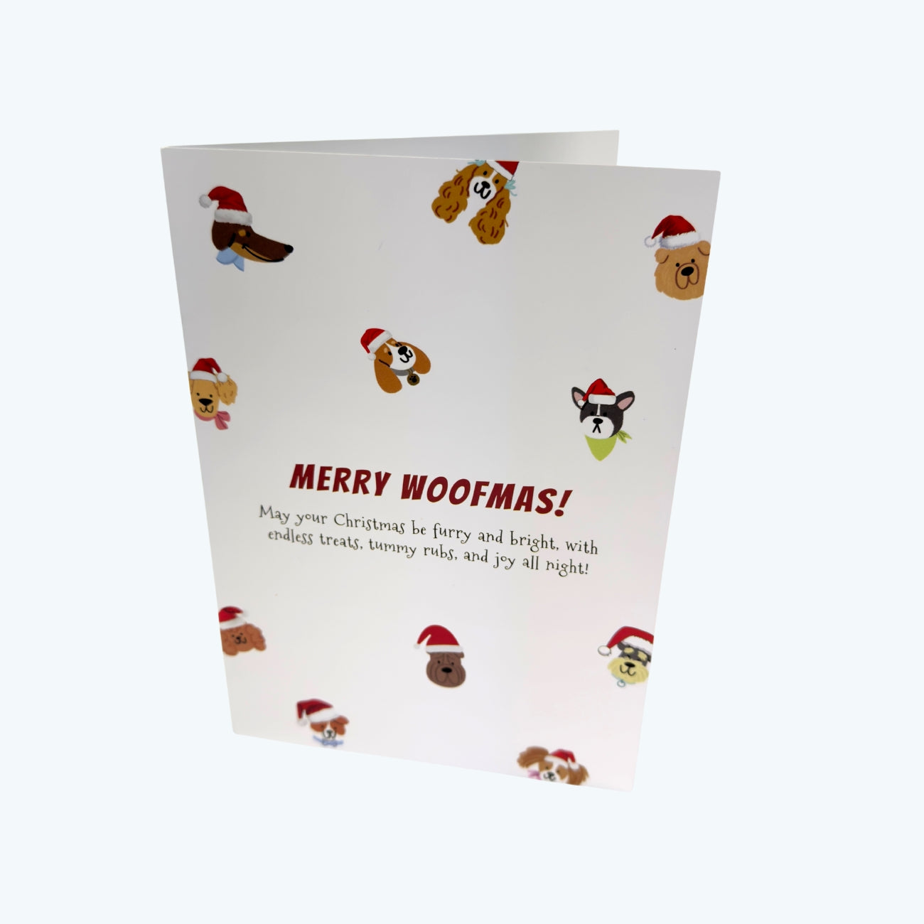 Dog Christmas Card by Postman Pooch