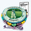 Pawty Prince Personalised Birthday Cake