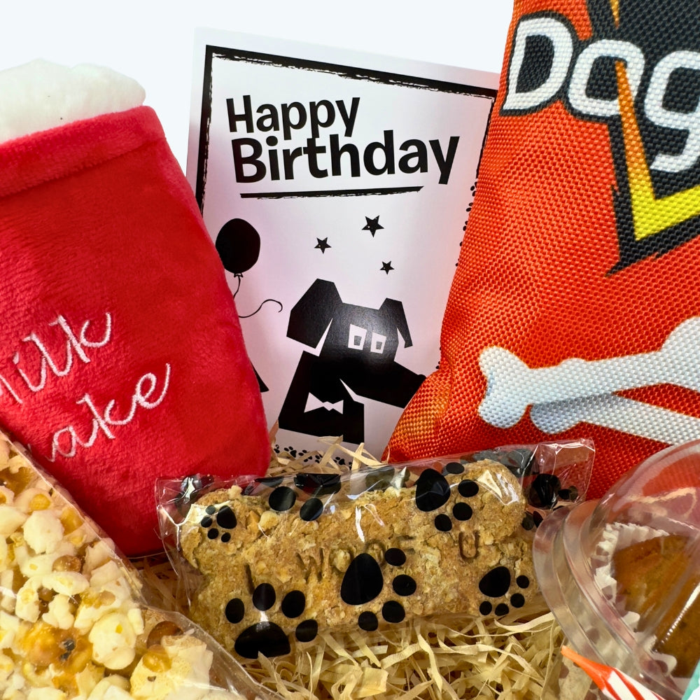 Movie Night Dog Birthday Box