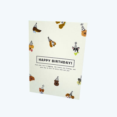 Dog Birthday Card by Postman Pooch