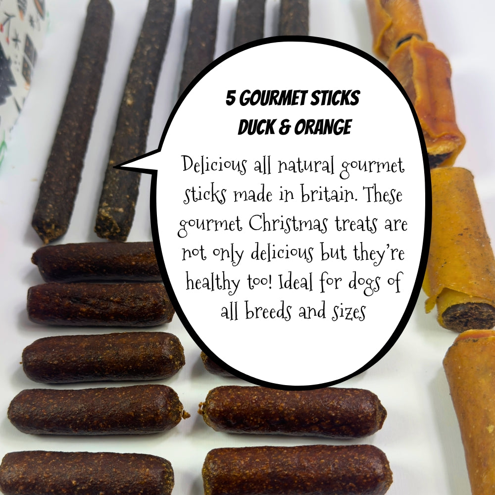 50 Piece Festive Natural Dog Treat Bundle