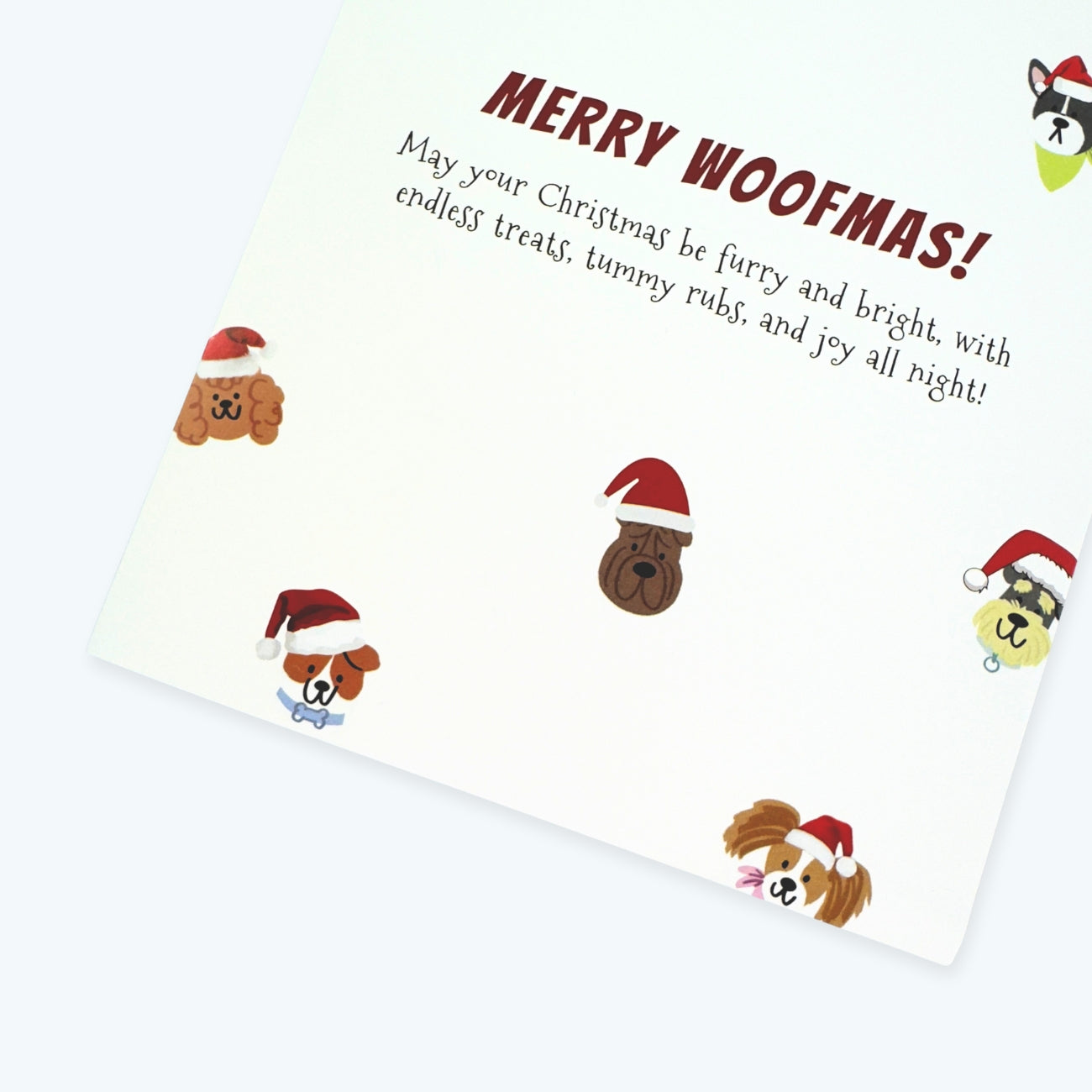 Dog Christmas Card by Postman Pooch