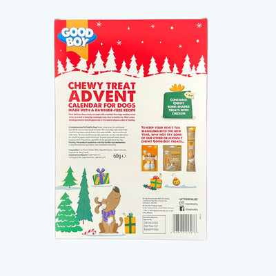 Advent Calendar with Chewy Chicken Treats